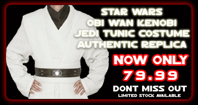 Star Wars Costume Obi Wan Kenobi Jedi Tunic